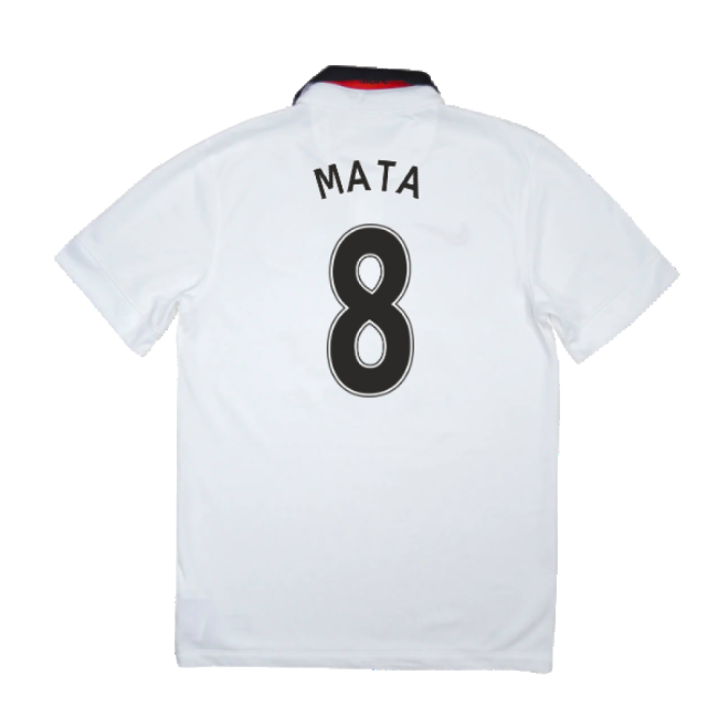 Manchester United 2014-15 Away Shirt (Very Good) (Mata 8)-Football Jersey Hub