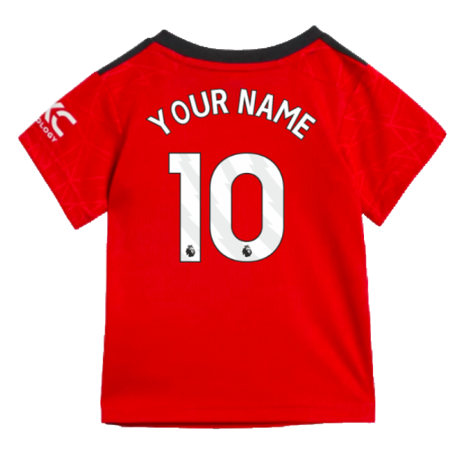 2023-2024 Man Utd Home Baby Kit (Your Name)-Football Jersey Hub