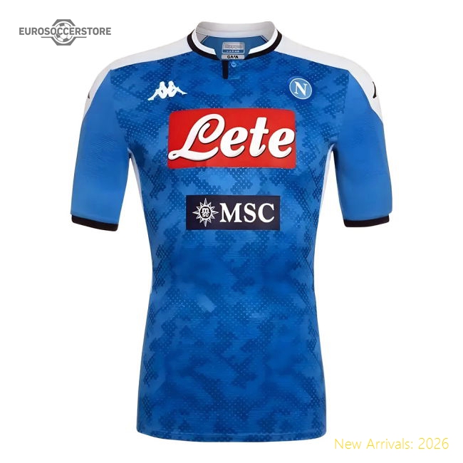 2019-2020 Napoli Kappa Home Shirt-Vantage Point Soccer