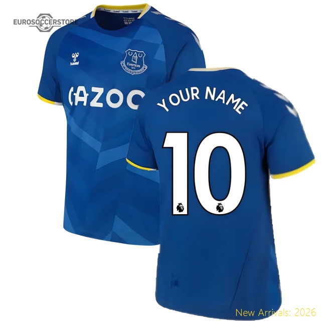 2021-2022 Everton Home Shirt (Your Name)-Football Jersey Hub