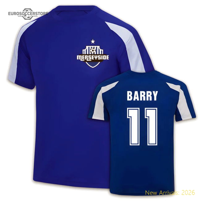 Barry Everton Sports Training Jersey (Blue)-Football Jersey Hub