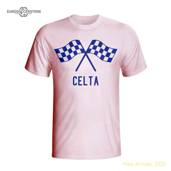 Celta Vigo Waving Flags T-shirt (white) - Kids-PitchVibe Kits