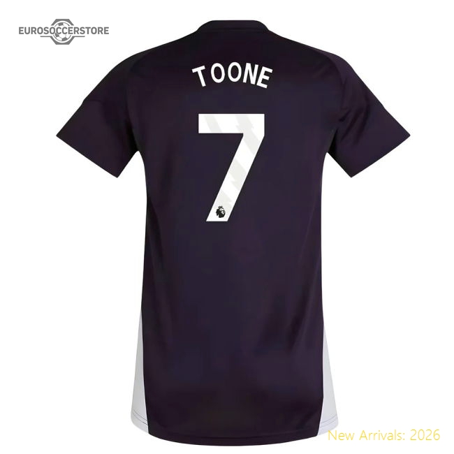 2025-2026 Man Utd Training Jersey (Aurora Plum) - Womens (Toone 7)-Football Jersey Hub