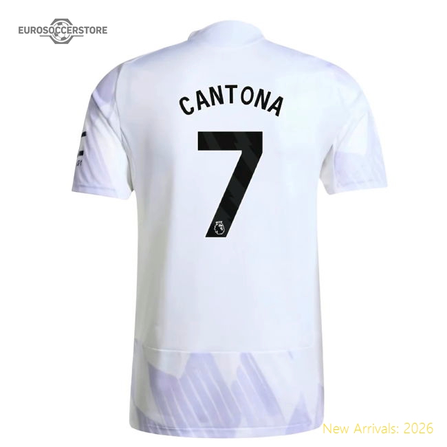 2025-2026 Man Utd Authentic Away Shirt (Cantona 7)-Football Jersey Hub