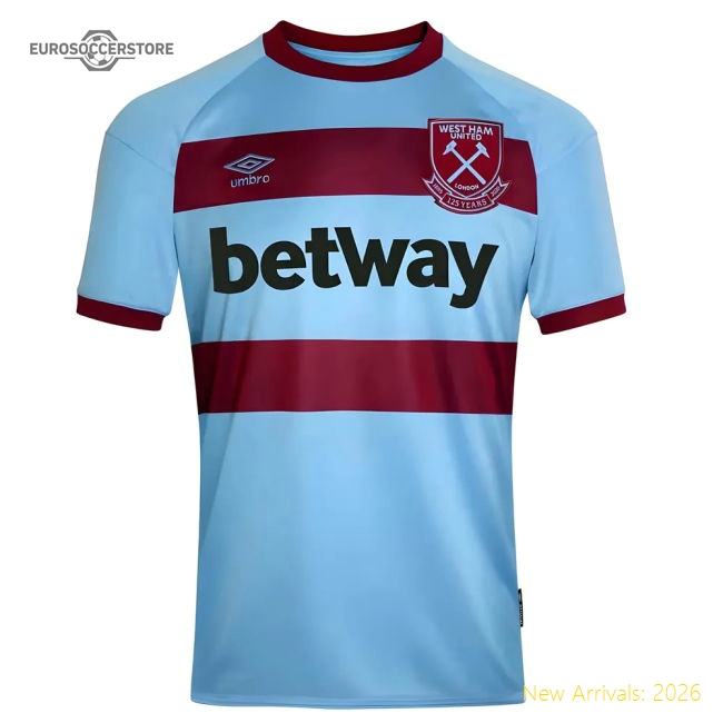 2020-2021 West Ham Away Football Shirt-Vantage Point Soccer