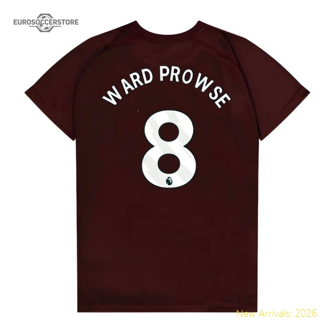 West Ham United Poly T-Shirt (Claret/Blue) - Kids (Ward Prowse 8)-Vantage Point Soccer