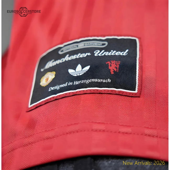 Manchester United Terrace Icons Shirt (Red) (Yoro 15)-Football Jersey Hub