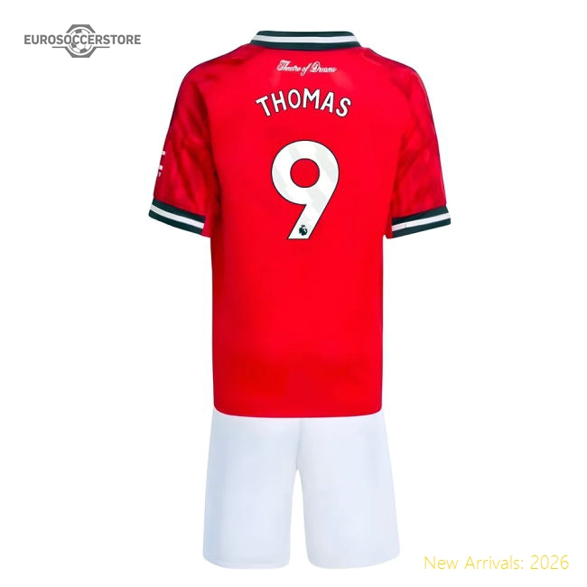 2025-2026 Man Utd Home Mini Kit (Thomas 9)-Football Jersey Hub