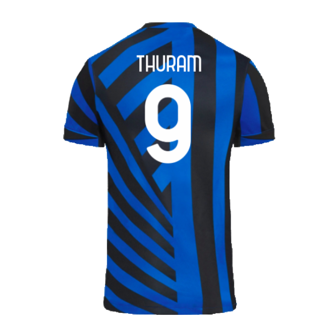 2024-2025 Inter Milan Home Shirt (Thuram 9)-Football Shirts Shop