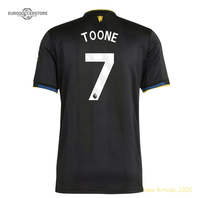 2025-2026 Man Utd Authentic Third Shirt (Toone 7)-Football Jersey Hub