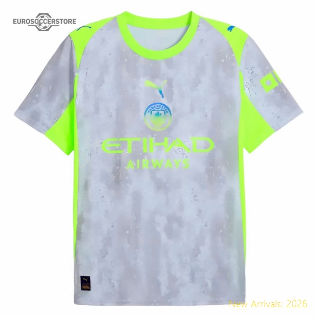 2025-2026 Man City Third Shirt (Bobb 52)-Football Jersey Hub