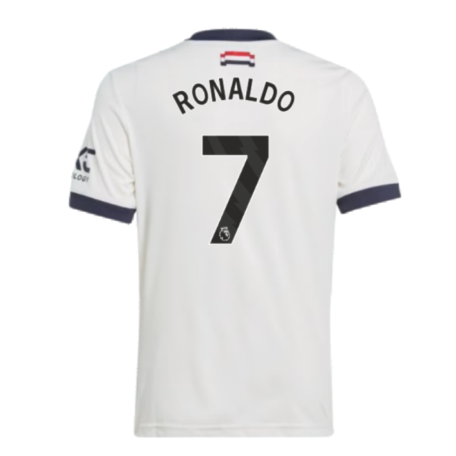 2024-2025 Man Utd Third Shirt (Kids) (Ronaldo 7)-Football Jersey Hub