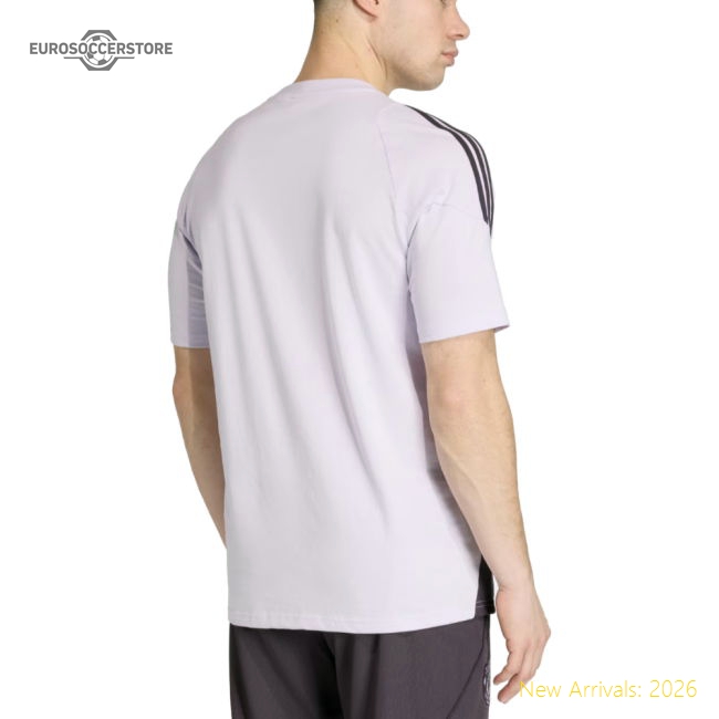 2025-2026 Man Utd Training Tee (Purple Tint)-Football Jersey Hub