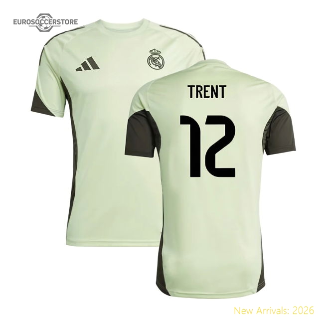 2025-2026 Real Madrid Training Jersey (Almost Lime) (Trent 12)-Football Shirts Shop