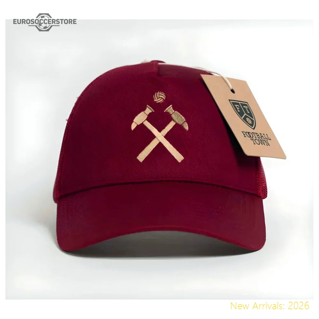 The Ironworks Trucker Cap (Claret)-Vantage Point Soccer