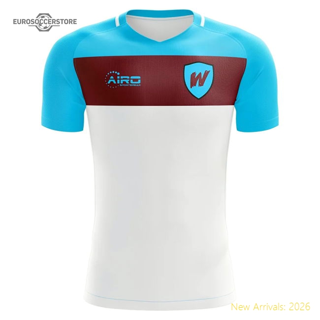 2025-2026 West Ham Away Concept Football Shirt (Your Name)-Vantage Point Soccer