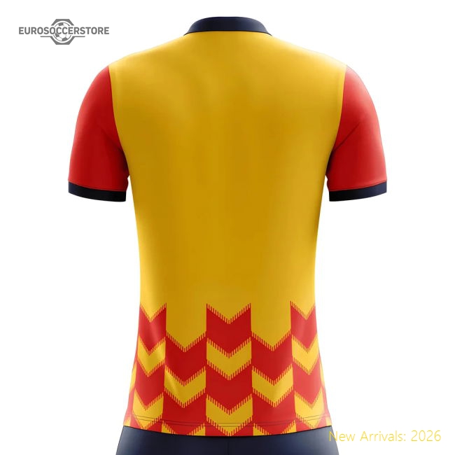 2018-2019 Lecce Fans Culture Home Concept Shirt-Vantage Point Soccer