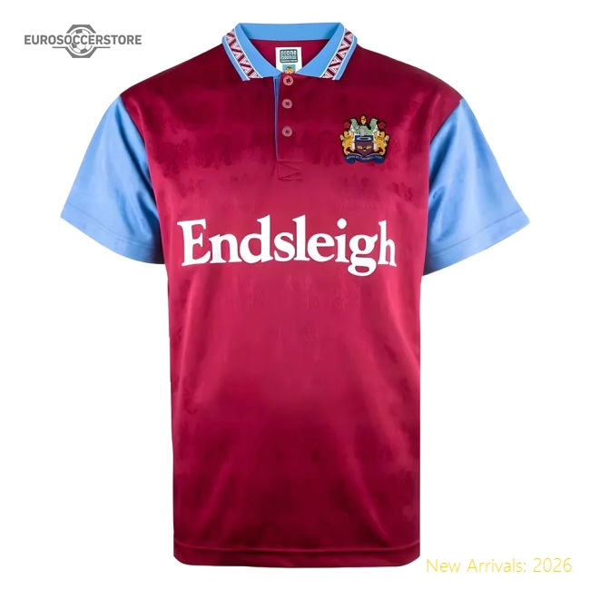 Burnley 1994 Retro Home Shirt-Vantage Point Soccer