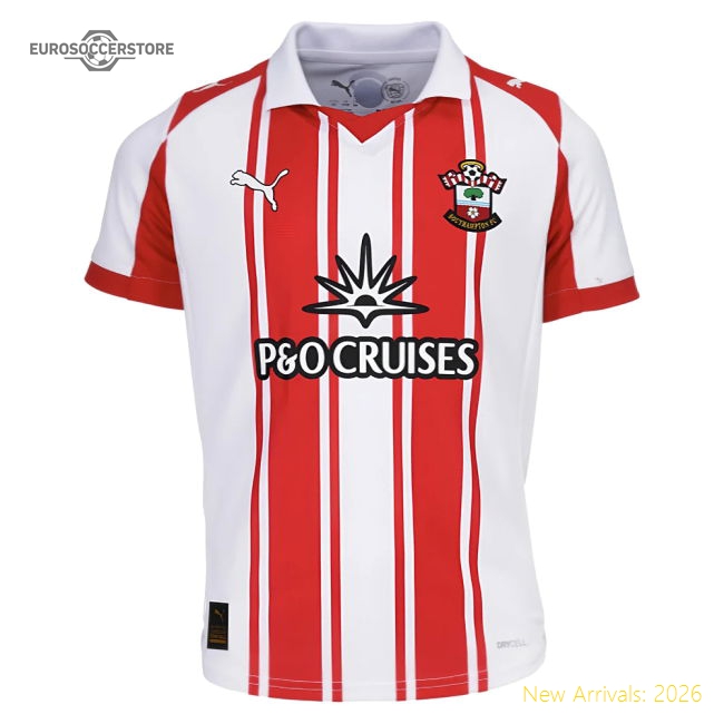 2025-2026 Southampton Home Shirt (Kids)-Vantage Point Soccer