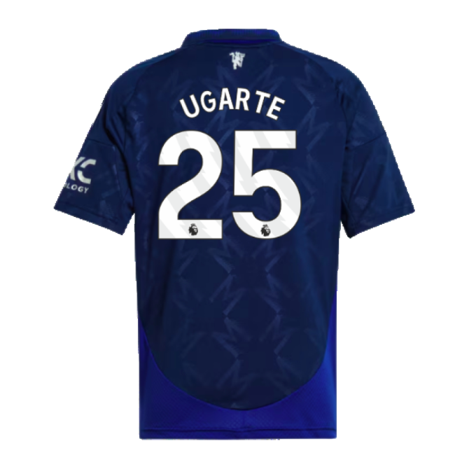 2024-2025 Man Utd Away Shirt (Kids) (Ugarte 25)-Football Jersey Hub