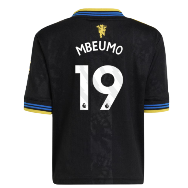 2025-2026 Manchester United Third Mini Kit (Mbeumo 19)-Football Jersey Hub