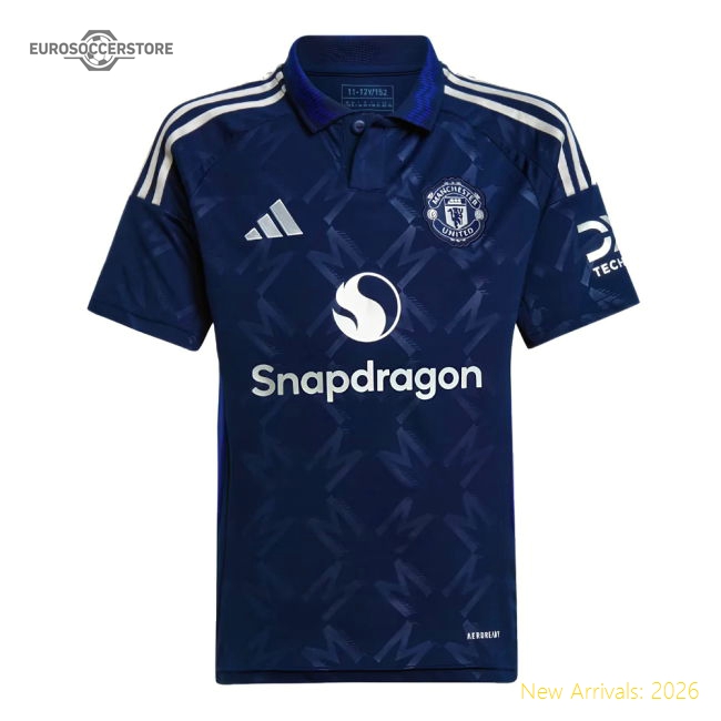 2024-2025 Man Utd Away Shirt (Kids) (V.Nistelrooy 10)-Football Jersey Hub