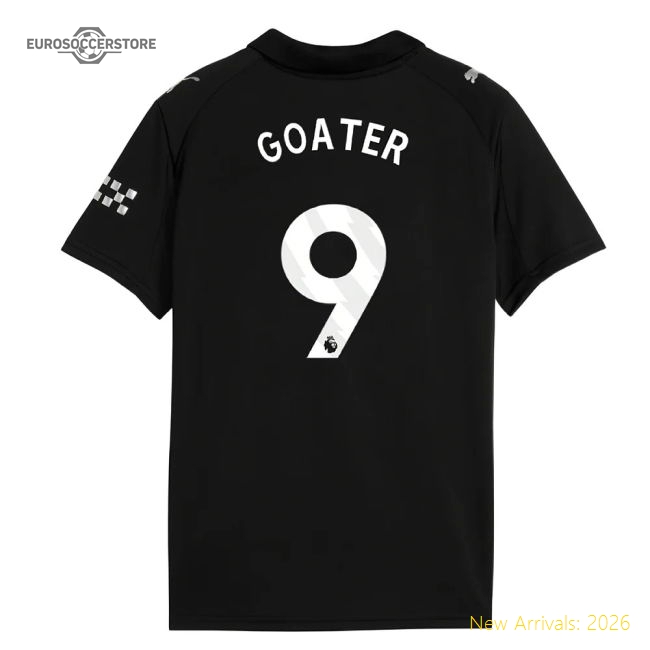 2025-2026 Man City Away Mini Kit (Goater 9)-Football Jersey Hub