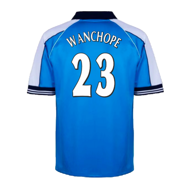 Manchester City 2000 Home Retro Shirt (Wanchope 23)-PitchVibe Kits