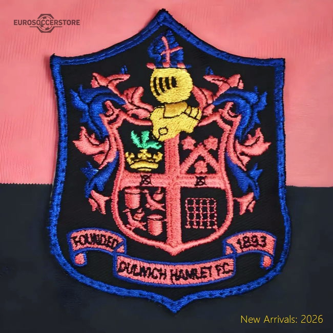 Non-League Dulwich Hamlet Retro Polo Football Match Kit-Jersey Chest: 2026 World Cup Soccer Kits