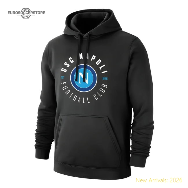 Napoli \'Circle\' footer with hood - Black-Vantage Point Soccer