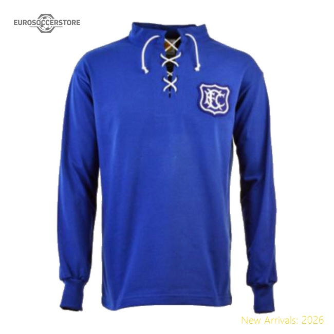 Everton Home 1920s Retro Football Shirt-Football Jersey Hub