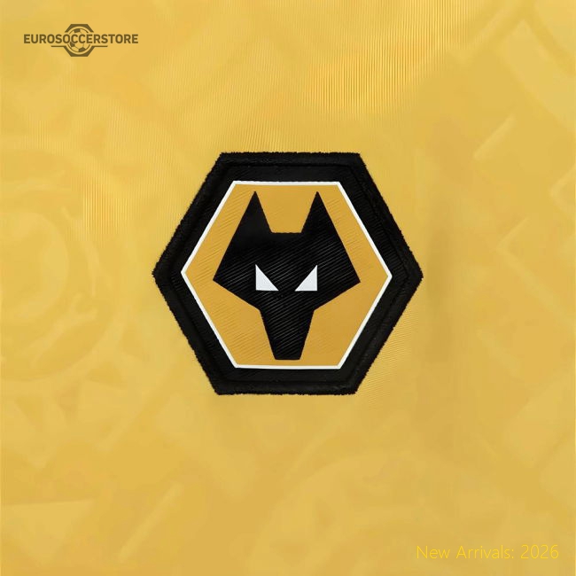2025-2026 Wolves Long Sleeve Home Shirt - Kids-Vantage Point Soccer