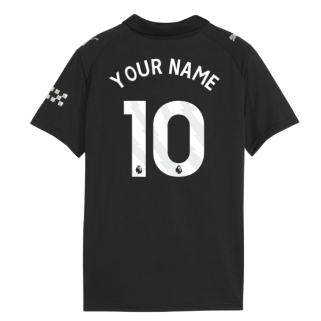 2025-2026 Man City Away Mini Kit (Your Name)-Football Jersey Hub