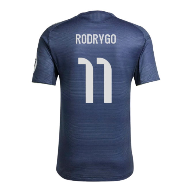 2025-2026 Real Madrid Authentic Away Shirt (Rodrygo 11)-Football Shirts Shop