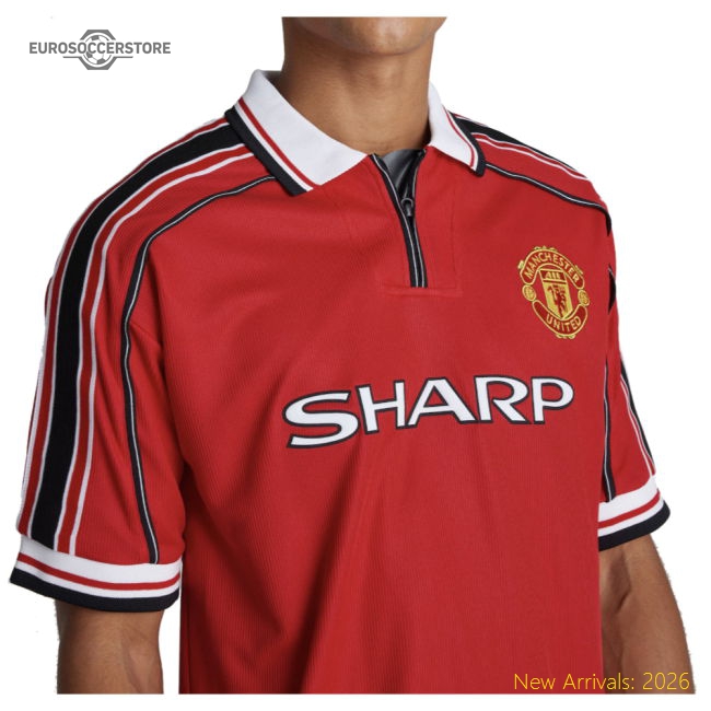 1998-2000 Man Utd Retro Home Shirt-Football Jersey Hub