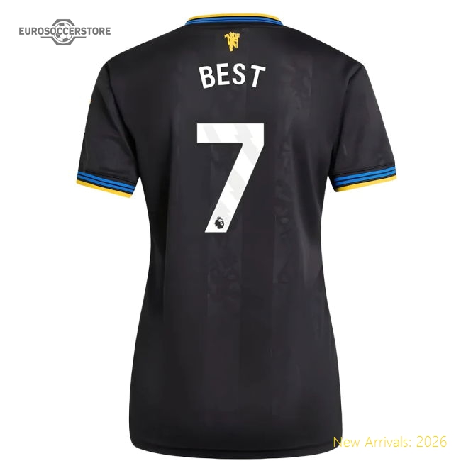 2025-2026 Man Utd Authentic Third Shirt (Womens) (Best 7)-Football Jersey Hub