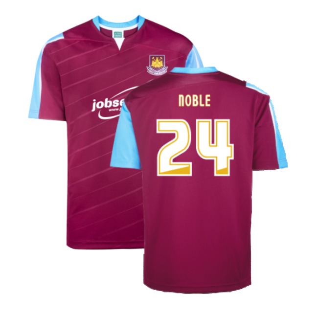 2005 West Ham Home Play Off Final Shirt (Noble 24)-Vantage Point Soccer