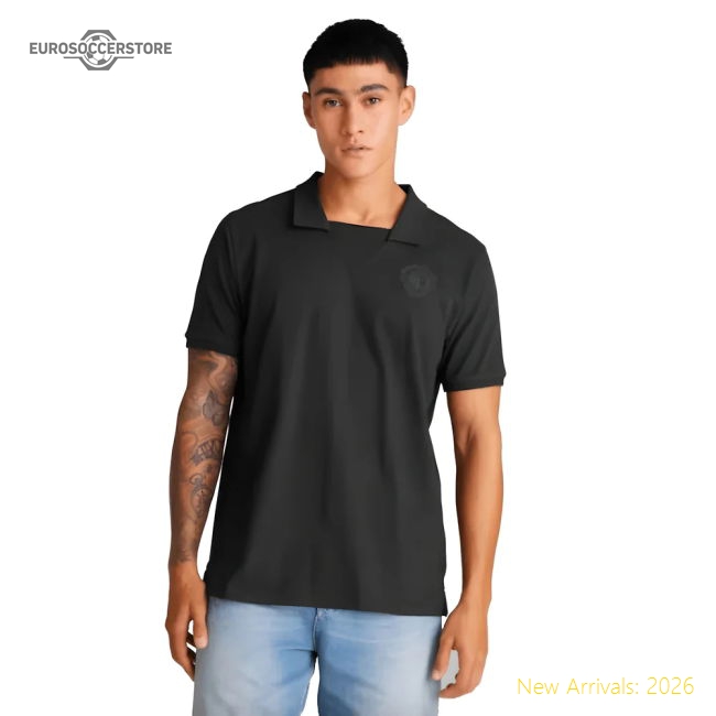 Manchester Utd 1973 Blackout Jersey-Football Jersey Hub