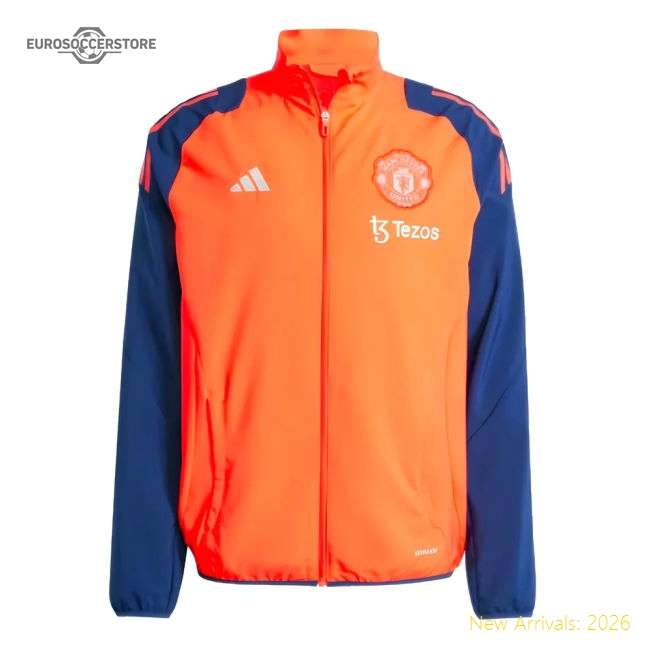 2024-2025 Man Utd Presentation Jacket (Red)-Football Jersey Hub