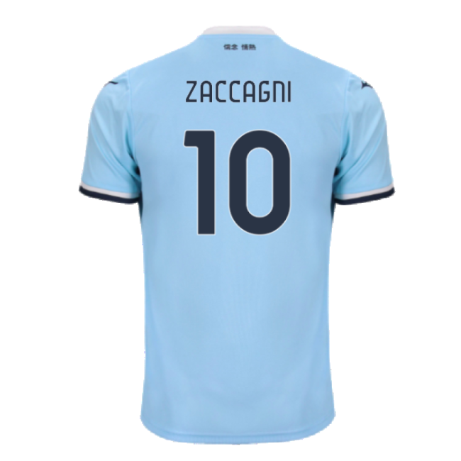 2024-2025 Lazio Home Shirt (Zaccagni 10)-Vantage Point Soccer
