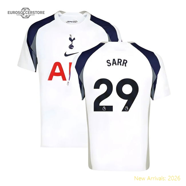 Tottenham Hotspur (Sarr 29) 2025-2026 Home Shirt Supporter Exclusive-PitchVibe Kits