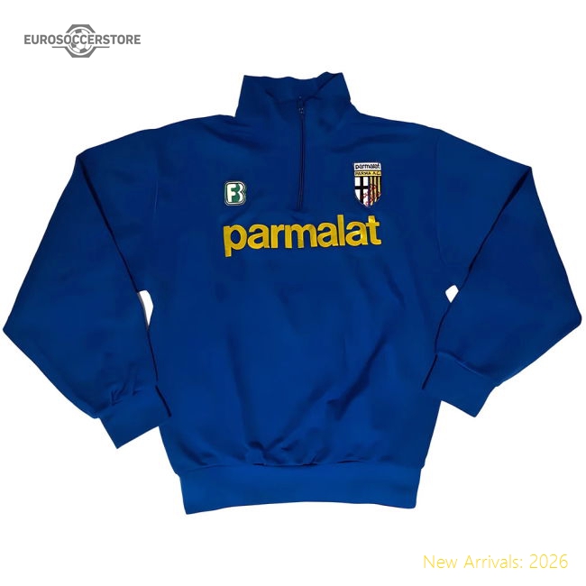 Parma 1990-91 Long Sleeve Training Top (Youth Team) ((Excellent) S)-Vantage Point Soccer