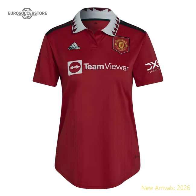 2022-2023 Man Utd Home Shirt (Ladies)-Football Jersey Hub