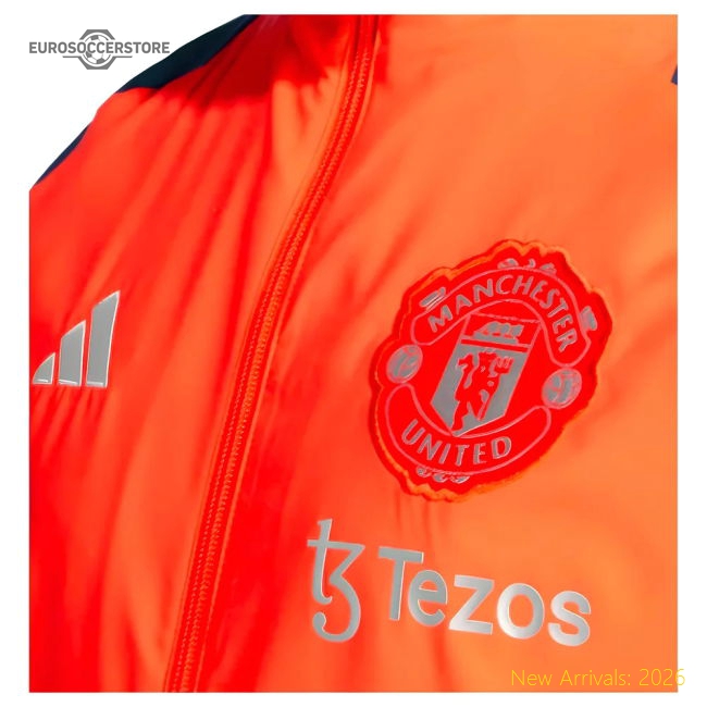2024-2025 Man Utd Presentation Jacket (Red)-Football Jersey Hub