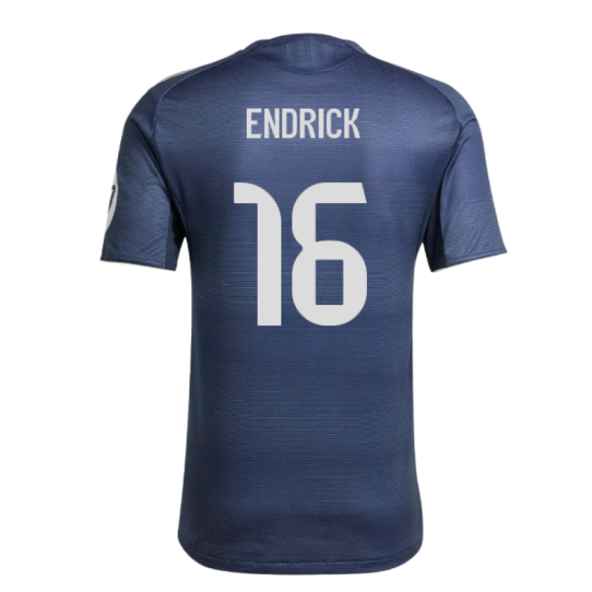 2025-2026 Real Madrid Authentic Away Shirt (Endrick 16)-Football Shirts Shop
