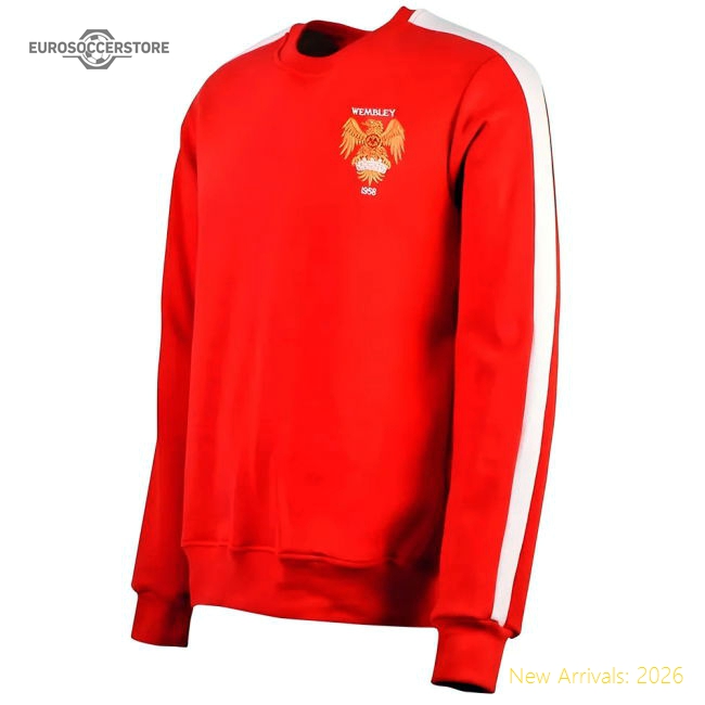 Manchester Reds 1958 Sweatshirt-Football Jersey Hub