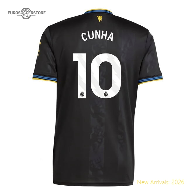 2025-2026 Manchester United Third Shirt (Cunha 10)-Football Jersey Hub