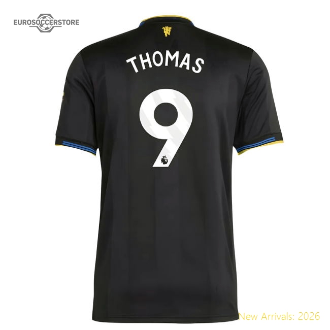 2025-2026 Man Utd Authentic Third Shirt (Thomas 9)-Football Jersey Hub