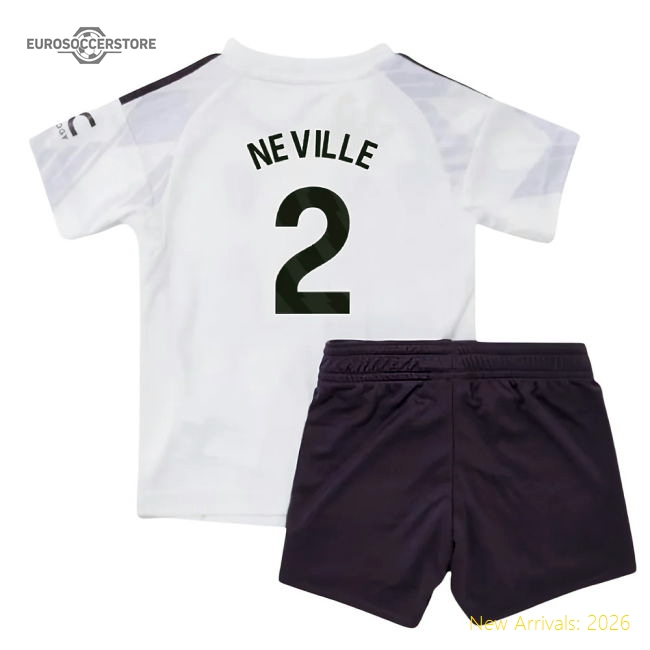 2025-2026 Man Utd Away Baby Kit (Neville 2)-Football Jersey Hub