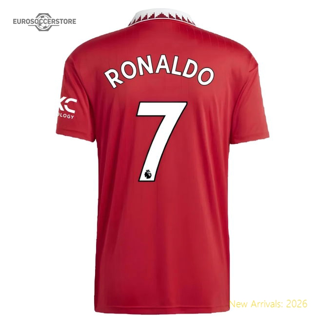 2022-2023 Man Utd Home Shirt (RONALDO 7)-Football Jersey Hub